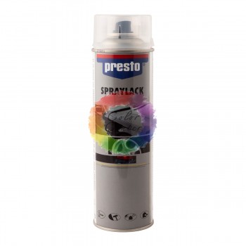 Presto  лак аэрозольный, бесцветный, 500 мл